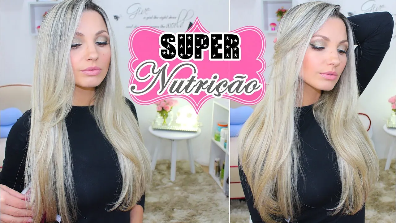 Imagem video aula bia munstein tratamento cabelos danificados passo a passo super nutricao por bia munstein.webp