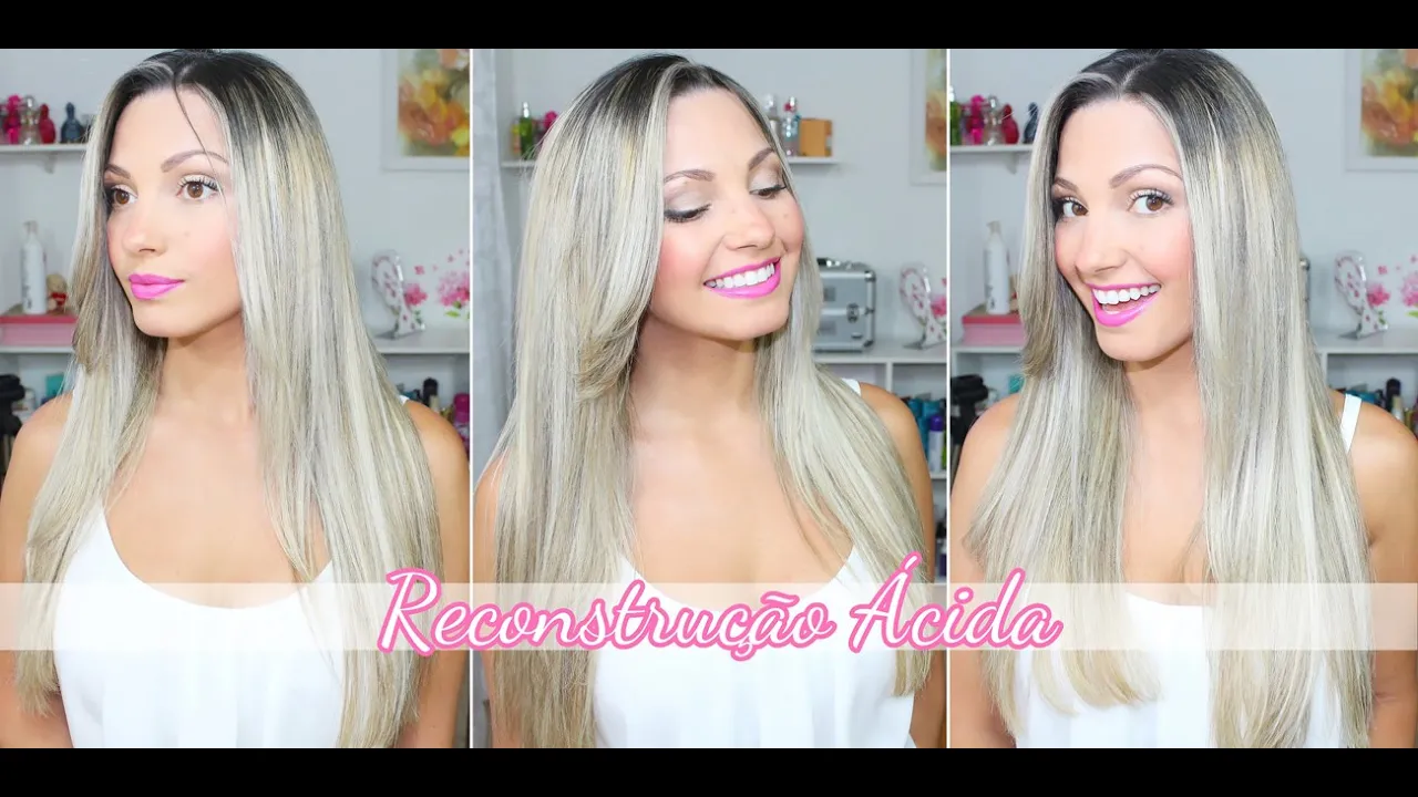 Imagem video aula bia munstein tratamento cabelos danificados reconstrucao acida para cabelos danificados 4 diario do cabelo descolorido por bia munstein.webp