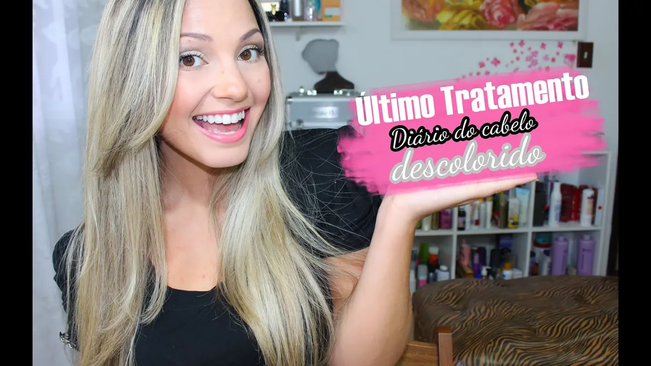 Imagem video aula bia munstein tratamento cabelos danificados reconstrucao seguida de nutricao ultimo tratamento do diario do cabelo descolorido por bia munstein.webp