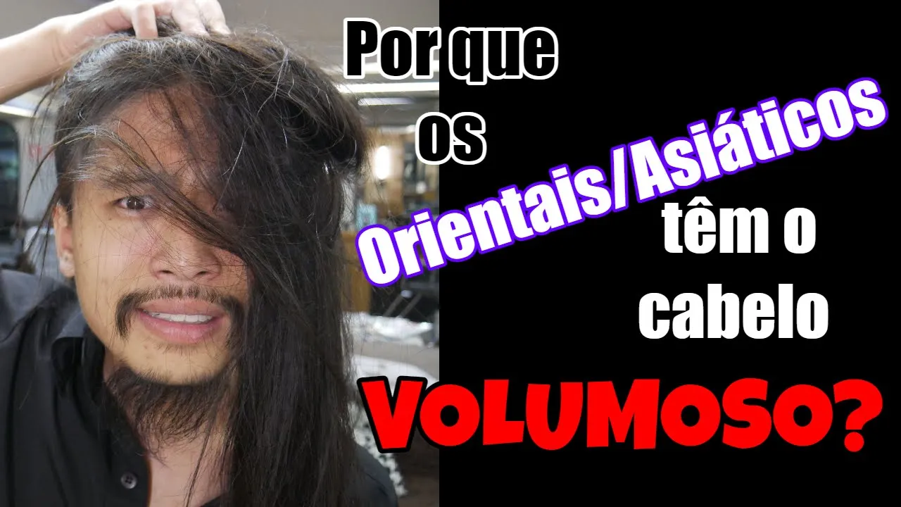 Imagem video aula bruno kotama cabeleireiro por que os orientais tem cabelo volumoso bruno kotama.webp