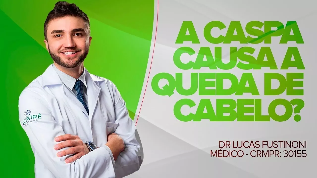 Imagem video aula doutor lucas fustinoni cuidados com cabelo a caspa causa queda de cabelo dr medico crmpr 30155.webp
