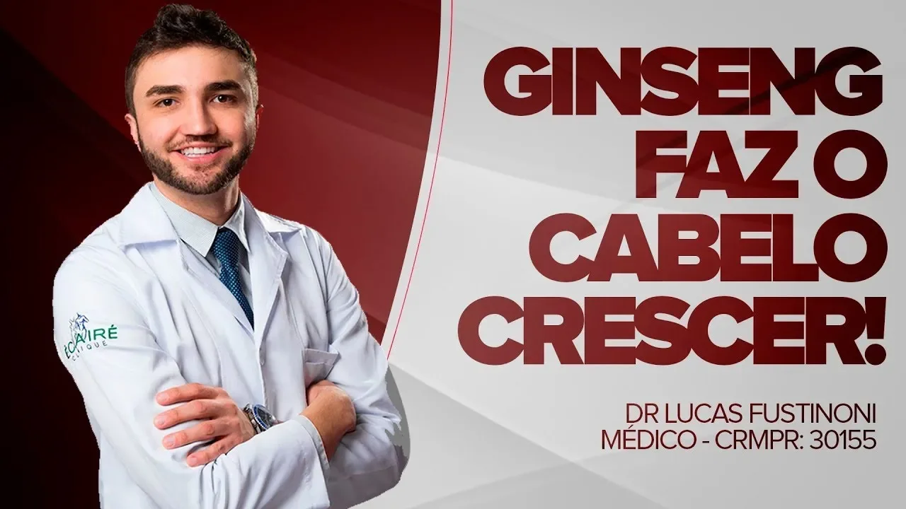 Imagem video aula doutor lucas fustinoni cuidados com cabelo cabelo crescendo mais rapido ginseng o que a ciencia diz dr crmpr 30155.webp