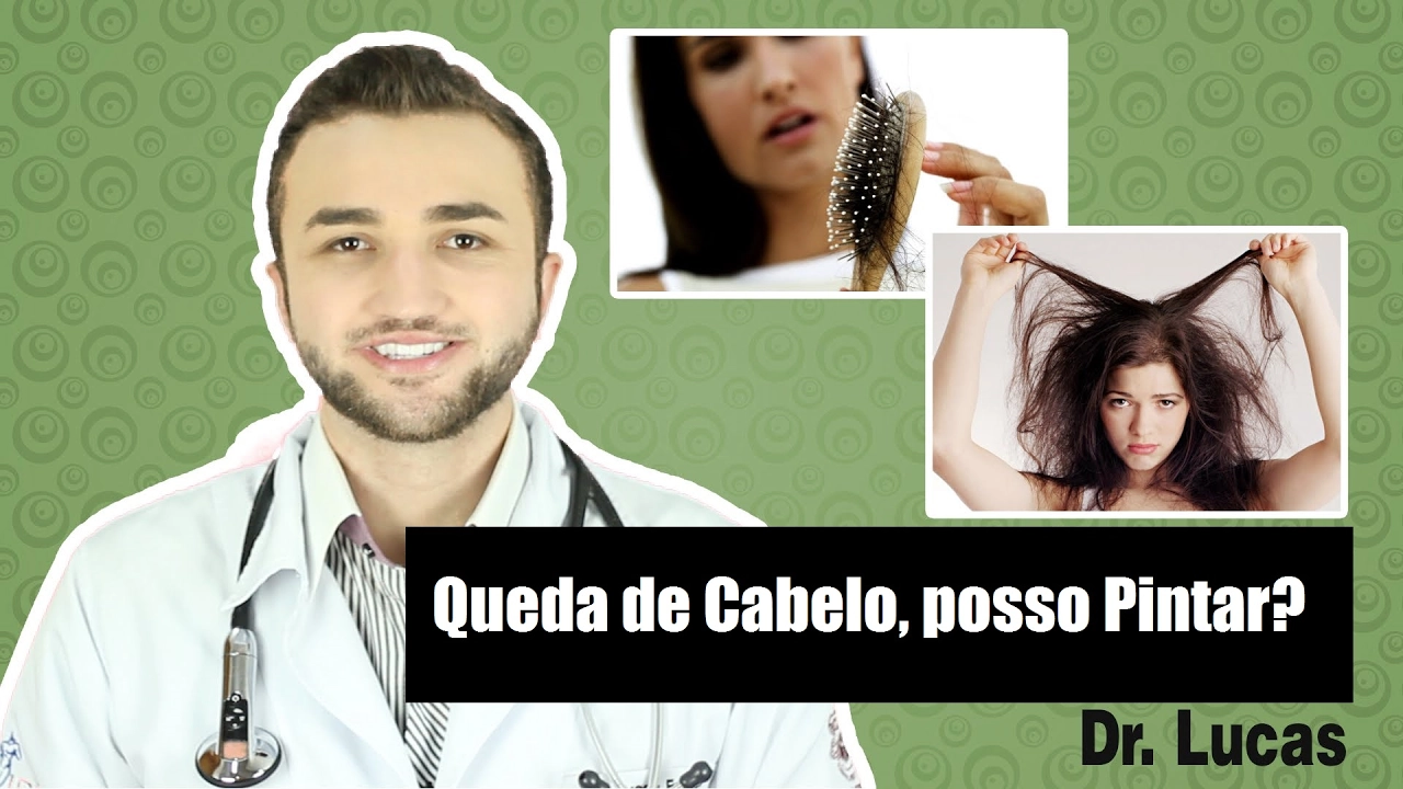 Imagem video aula doutor lucas fustinoni cuidados com cabelo estou com queda de cabelo posso pintar dr.webp