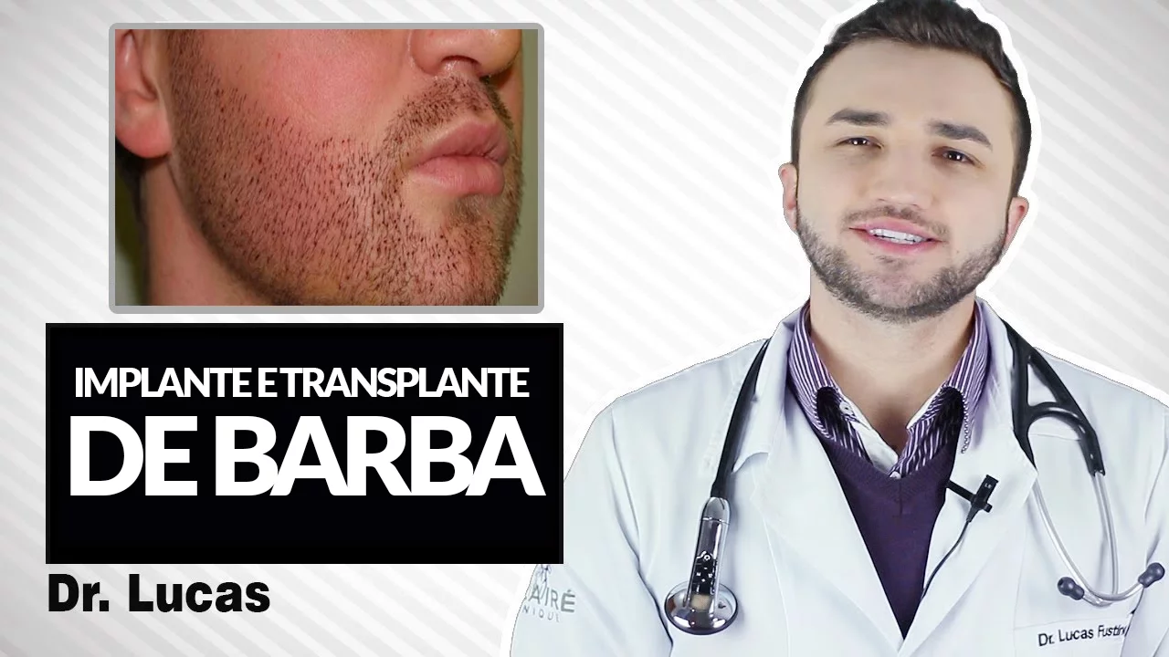 Imagem video aula doutor lucas fustinoni cuidados com cabelo implante e transplante de barba dr.webp