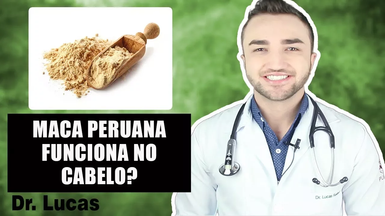 Imagem video aula doutor lucas fustinoni cuidados com cabelo maca peruana funciona no cabelo dr.webp