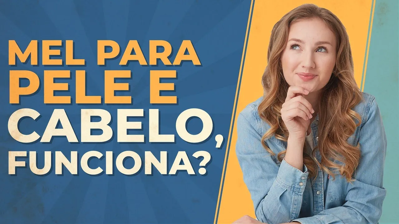 Imagem video aula doutor lucas fustinoni cuidados com cabelo mel para pele e cabelo funciona o que diz a ciencia e artigos cientificos dr.webp