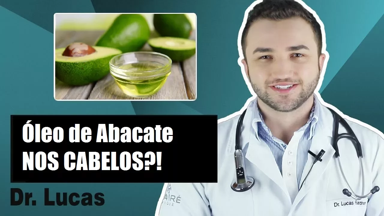 Imagem video aula doutor lucas fustinoni cuidados com cabelo oleo de abacate nos cabelos funciona dr.webp