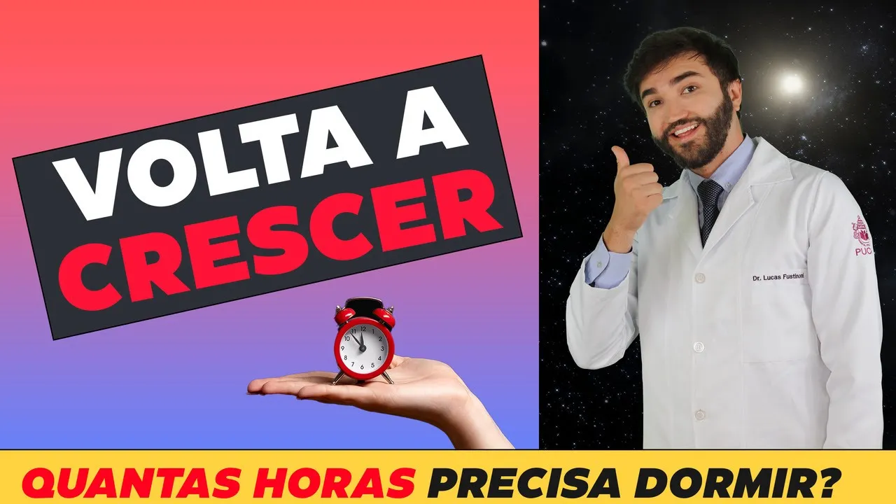 Imagem video aula doutor lucas fustinoni cuidados com cabelo quantas horas dormir para o cabelo crescer.webp