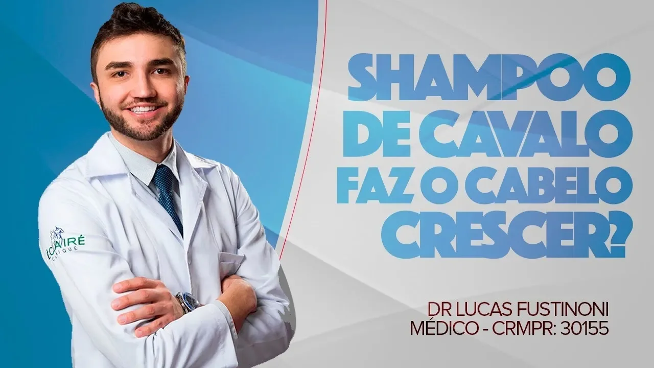 Imagem video aula doutor lucas fustinoni cuidados com cabelo shampoo de cavalo faz cabelo crescer rapido dr crmpr 30155.webp