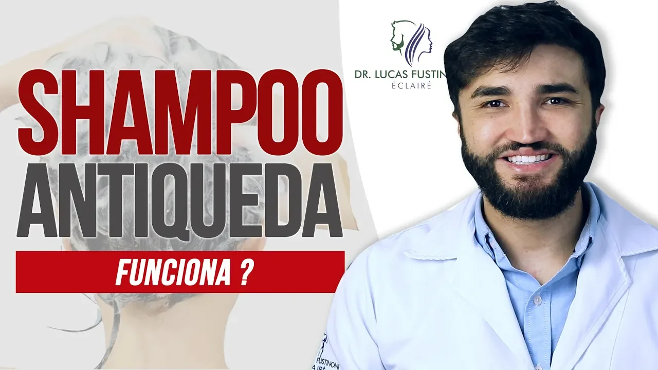 Imagem video aula doutor lucas fustinoni cuidados com cabelo shampoo para queda de cabelo funciona dr.webp