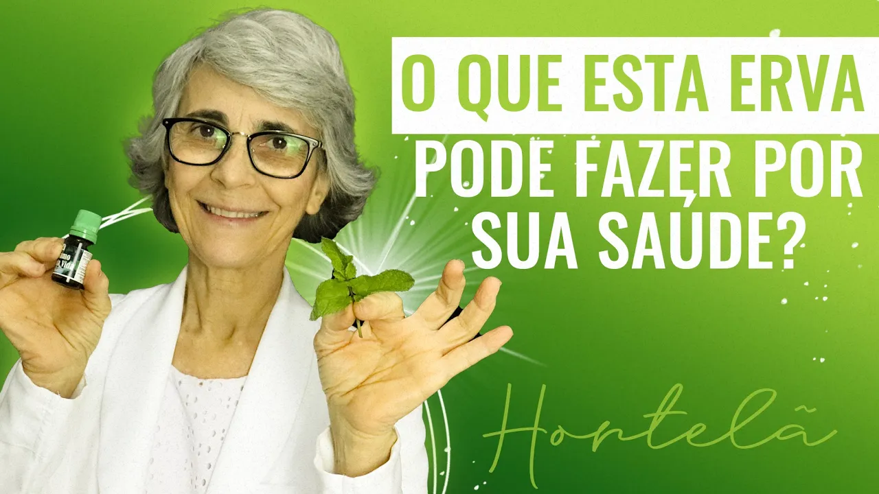 Imagem video aula doutora angela xavier alimentacao beneficios do hortela para a sua saude.webp