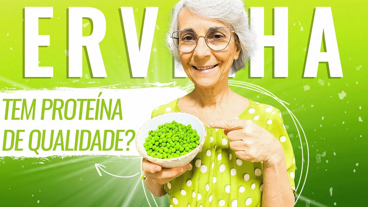 Imagem video aula doutora angela xavier alimentacao da para ganhar massa muscular comendo ervilha.webp