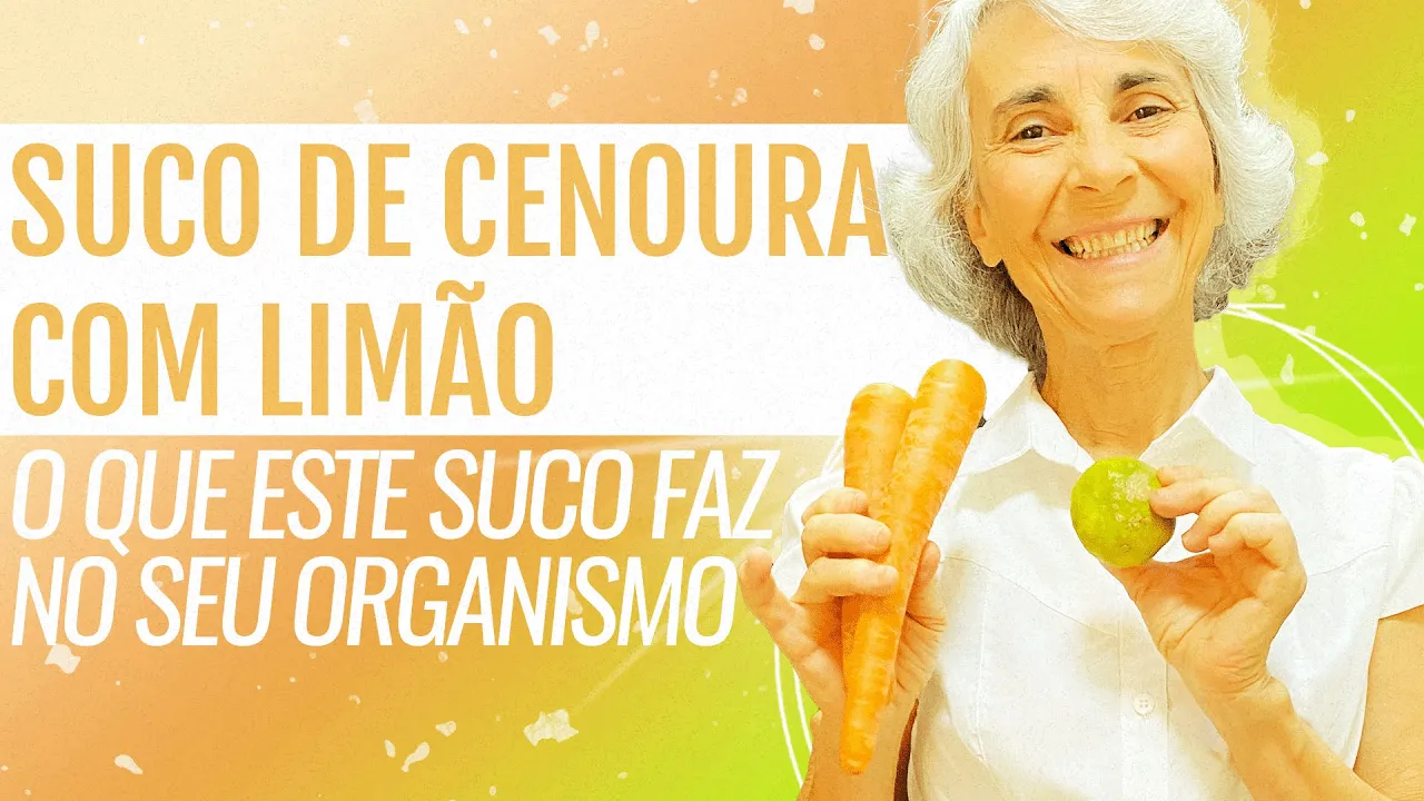 Imagem video aula doutora angela xavier alimentacao suco de cenoura com limao desintoxica e emagrece.webp
