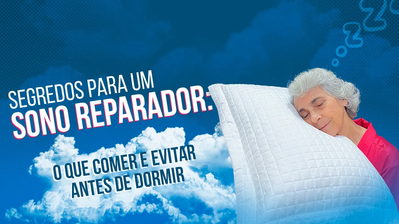 Imagem video aula doutora angela xavier saude tratamentos 5 segredos alimentares para dormir melhor.webp