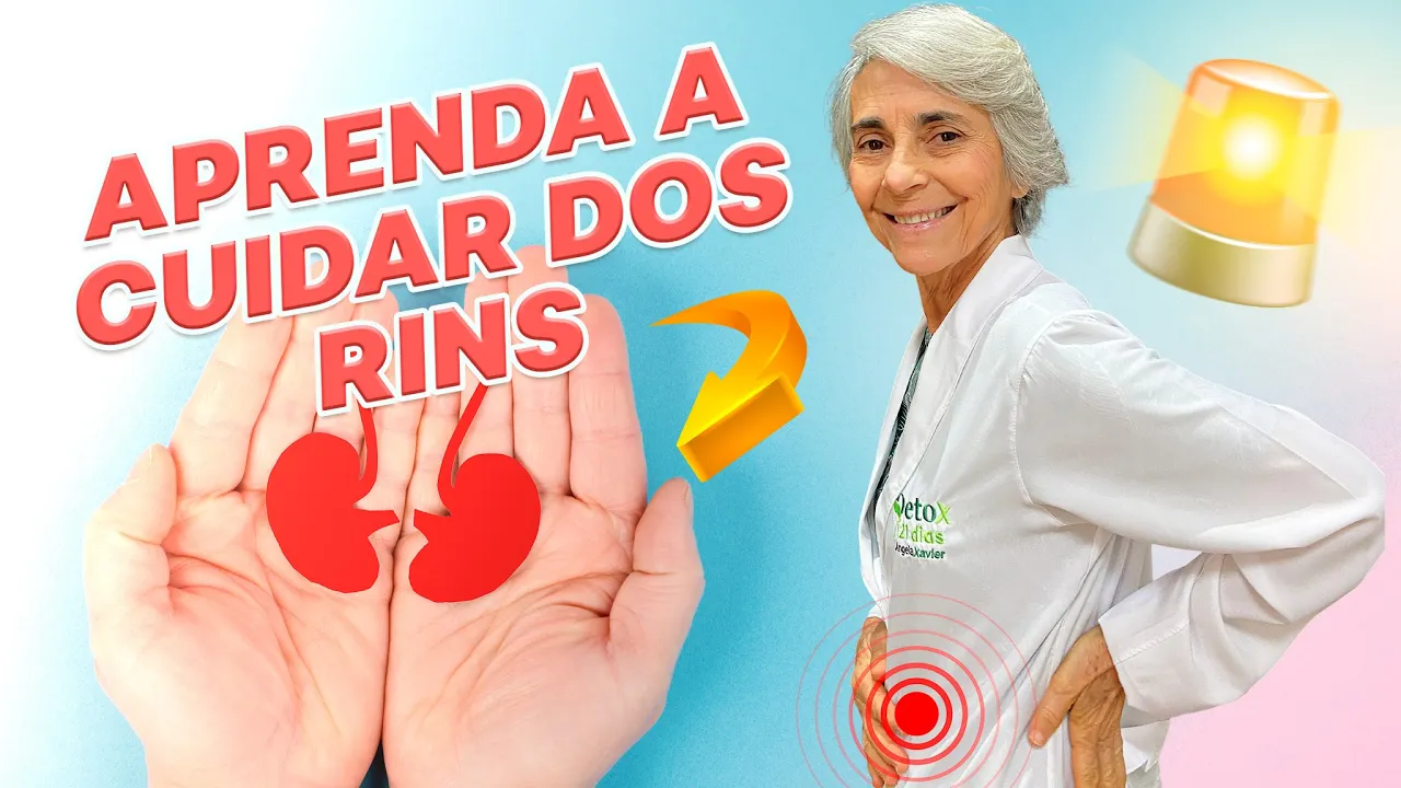 Imagem video aula doutora angela xavier saude tratamentos aprenda a cuidar dos rins com saber se seus rins estao bem.webp