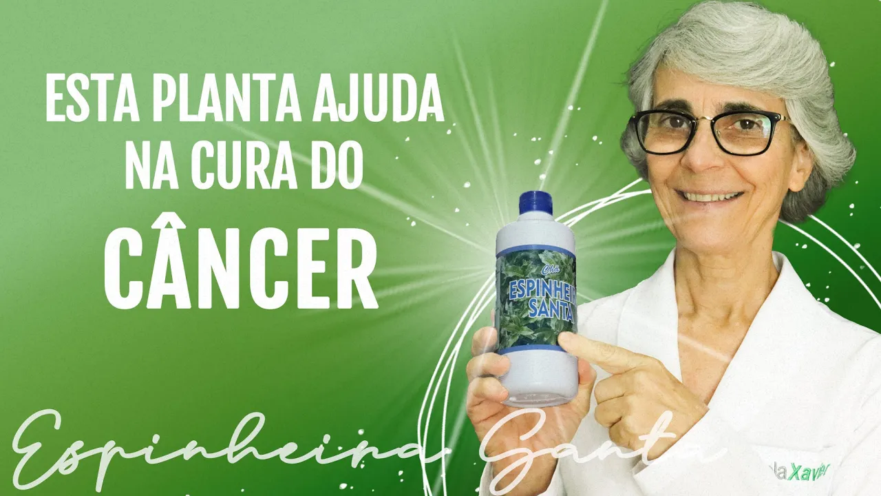 Imagem video aula doutora angela xavier saude tratamentos beneficios da espinheira santa.webp
