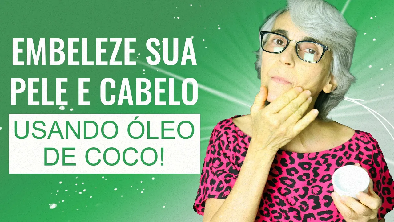 Imagem video aula doutora angela xavier saude tratamentos beneficios do oleo de coco e aprenda como usar.webp