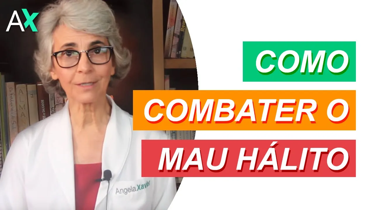 Imagem video aula doutora angela xavier saude tratamentos como combater o mau halito.webp