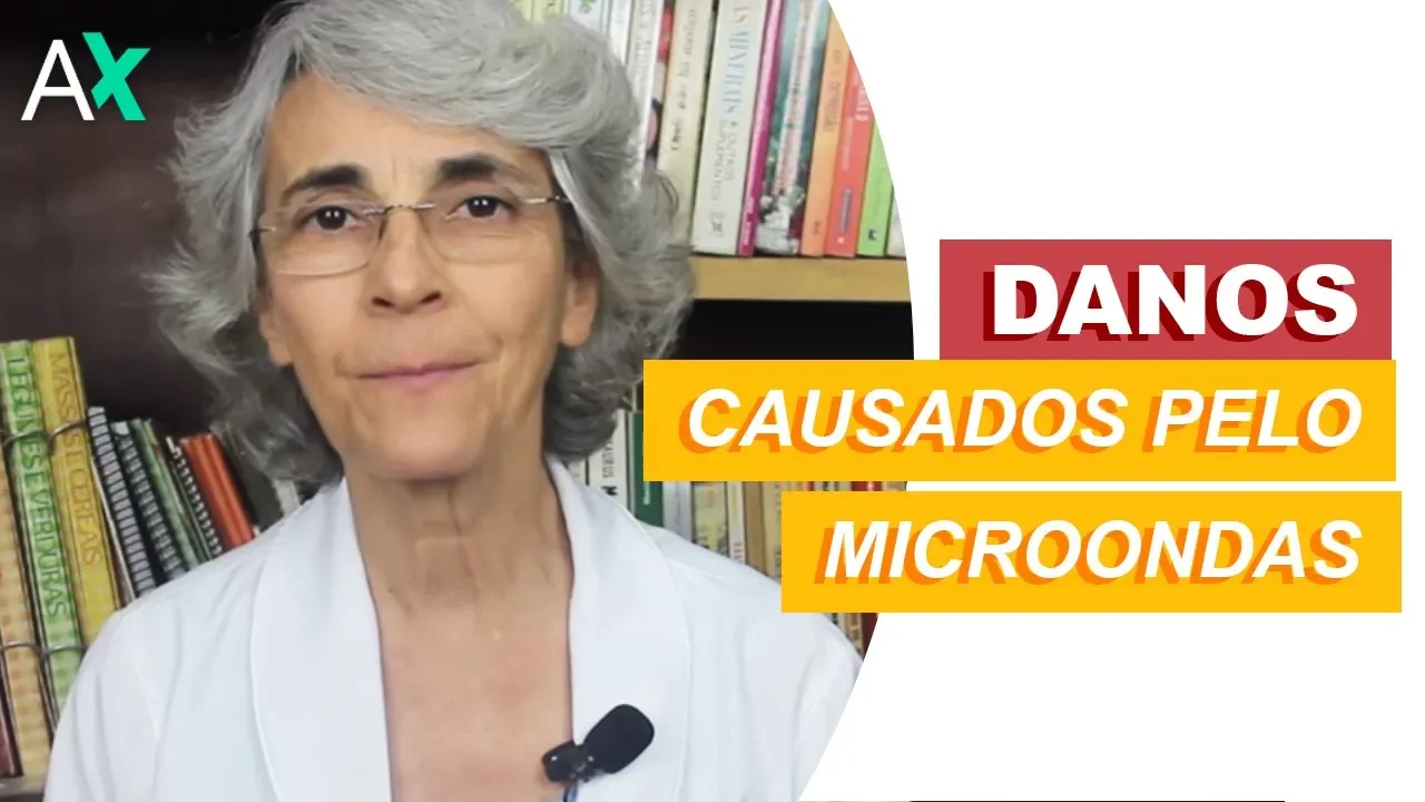 Imagem video aula doutora angela xavier saude tratamentos danos causados pelo microondas.webp