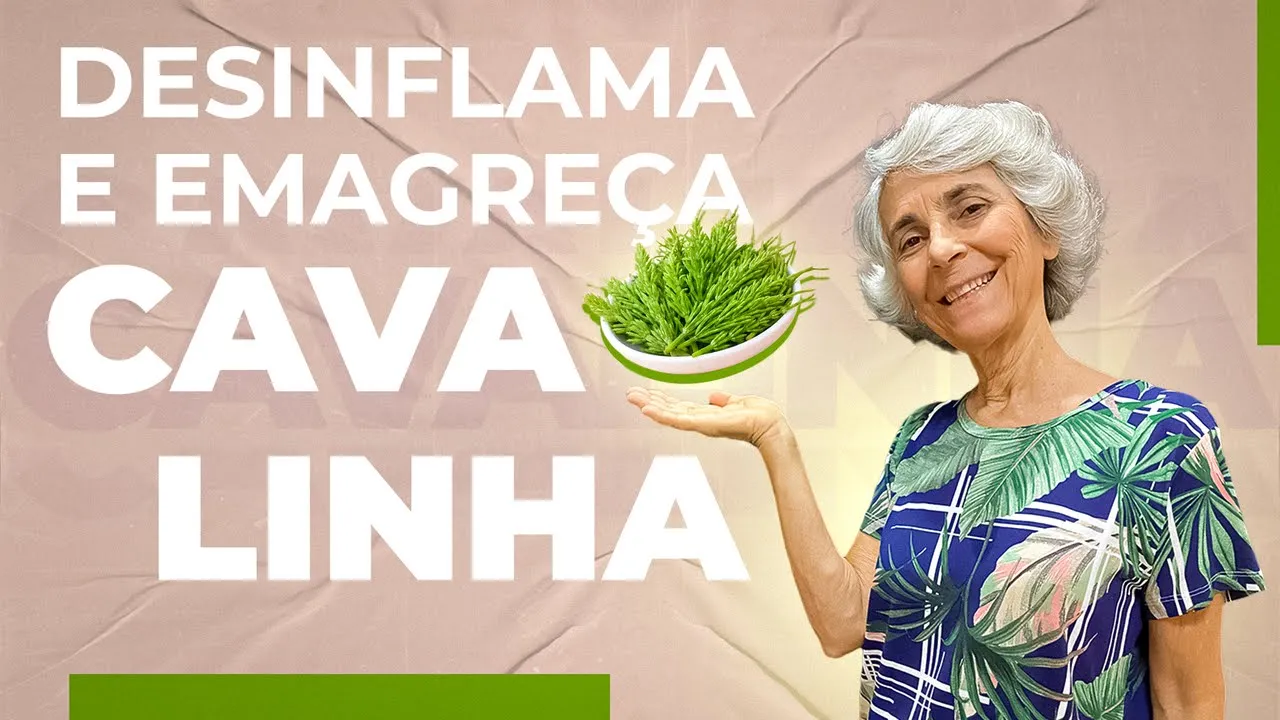 Imagem video aula doutora angela xavier saude tratamentos desinflame e emagreca rapido conheca essa erva chamada cavalinha.webp