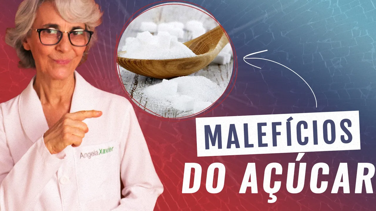 Imagem video aula doutora angela xavier saude tratamentos maleficios do acucar.webp