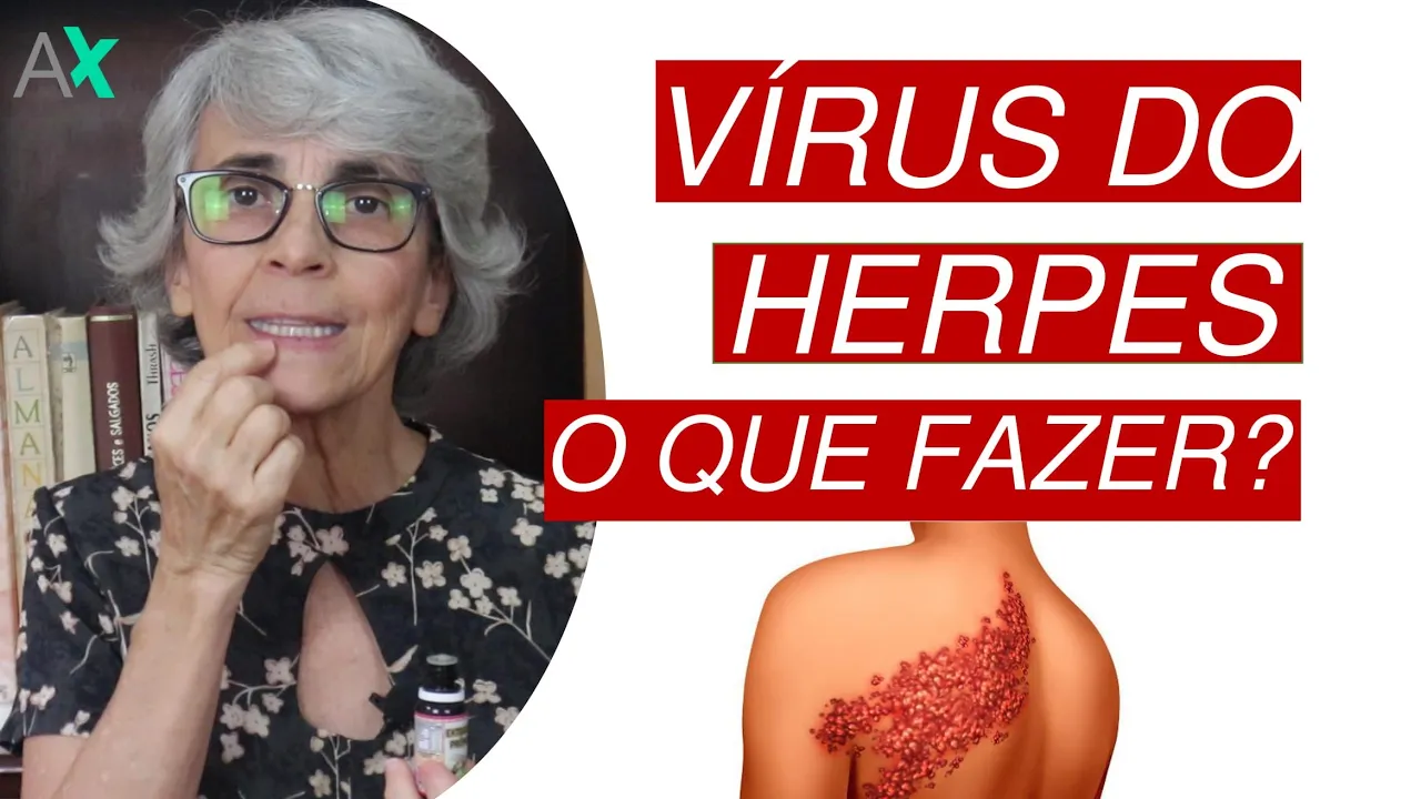 Imagem video aula doutora angela xavier saude tratamentos o que fazer com o virus do herpes.webp