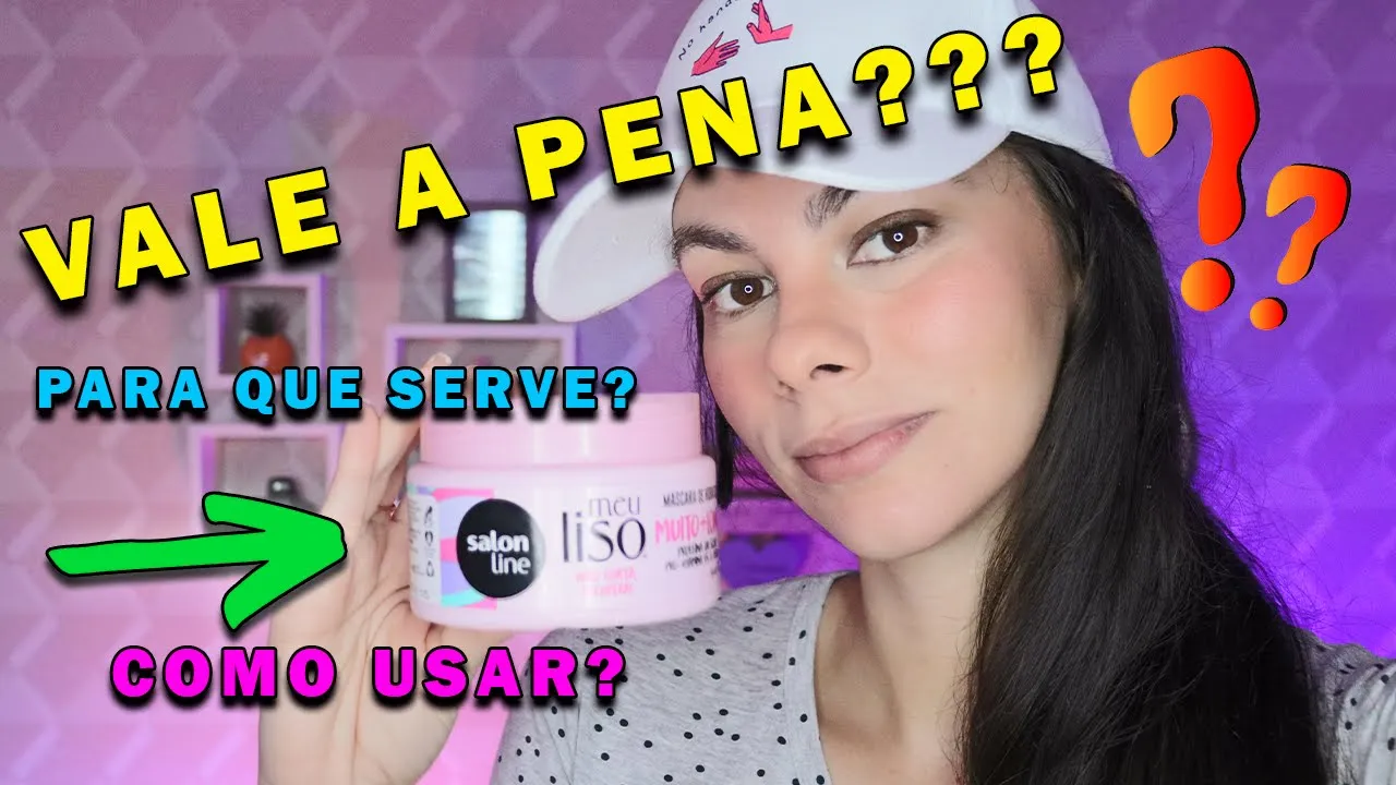Imagem video aula elisa miranda cabelo mascara hidratante da salon line meu liso vale a pena elisa miranda.webp