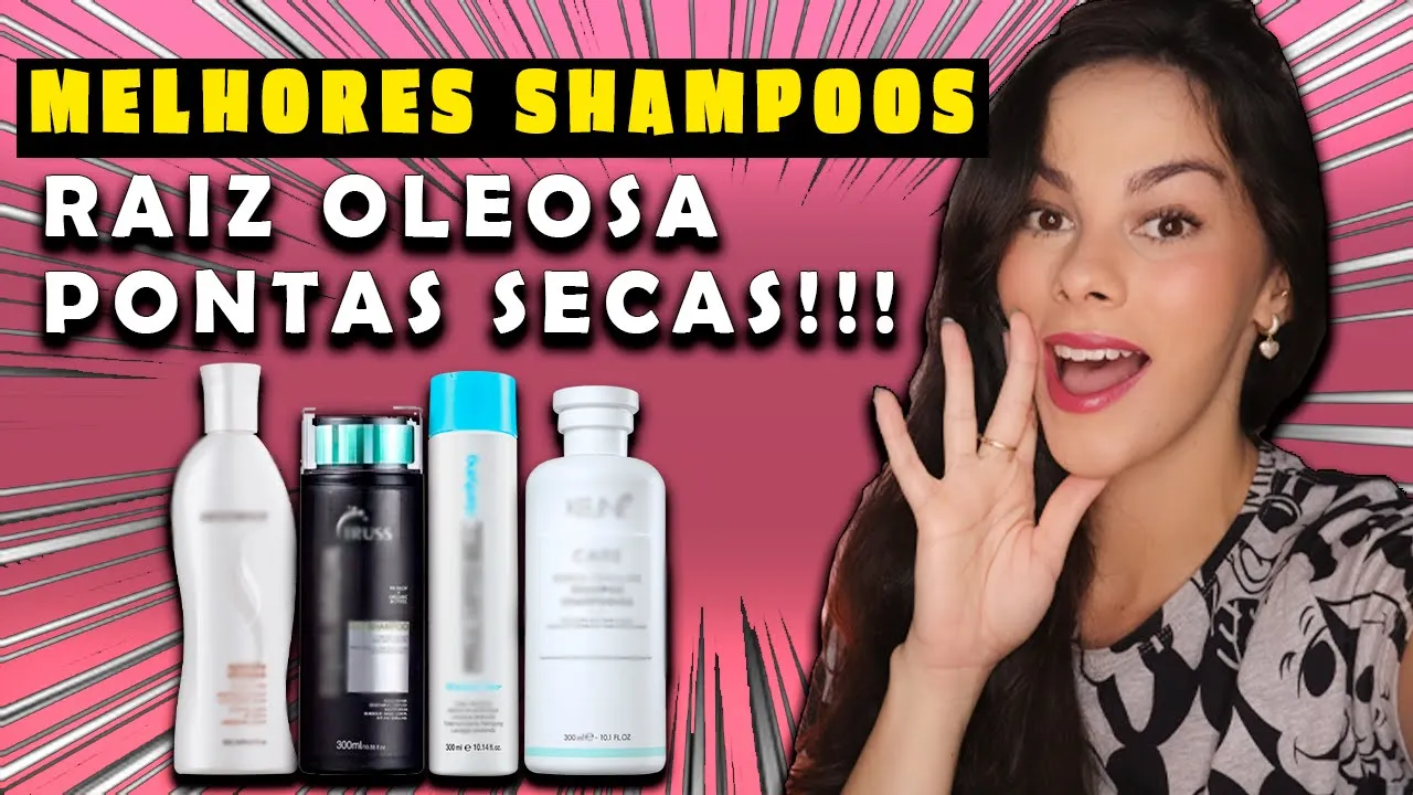Imagem video aula elisa miranda cabelo top melhores shampoos para raiz oleosa e pontas secas elisa miranda.webp
