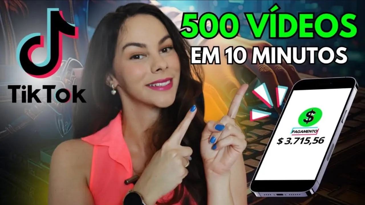 Imagem video aula elisa miranda freelancer 500 videos para tiktok em 10 minutos 100 gratuito para ganhar dinheiro monetizacao no tiktok.webp