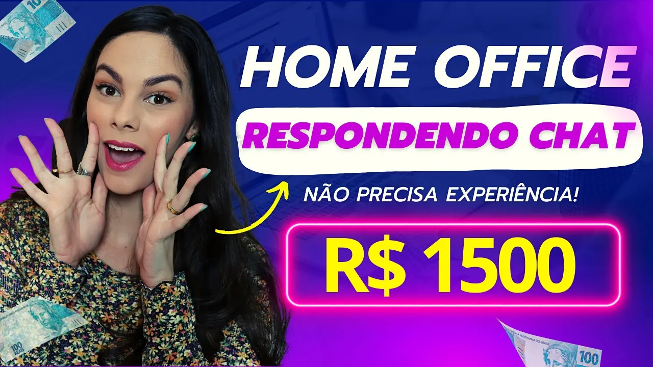 Imagem video aula elisa miranda freelancer como trabalhar em casa pela internet respondendo chat home office 2023 cloud humans.webp