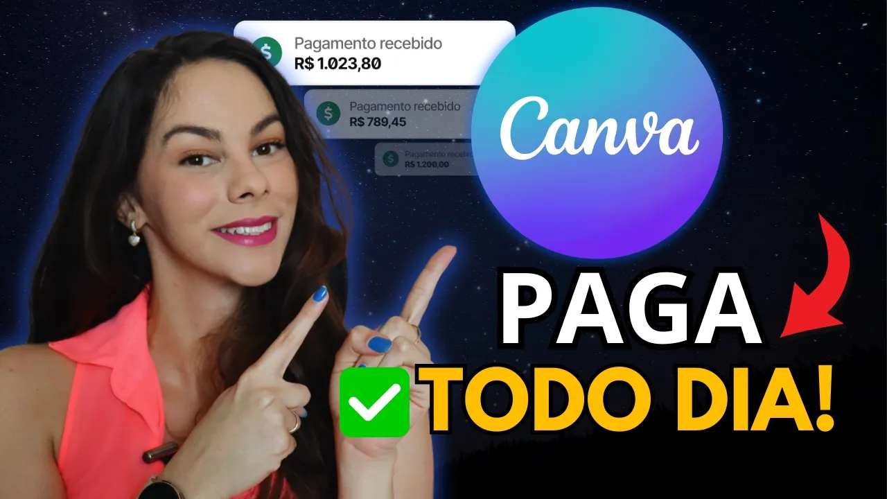 Imagem video aula elisa miranda freelancer muito simples como ganhar dinheiro com imagens no site canva trabalhando em casa usando o canva.webp
