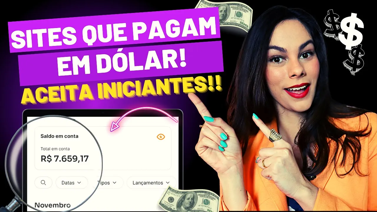 Imagem video aula elisa miranda home office 5 sites que pagam em dolar para iniciantes home office 2023 dinheiro online.webp