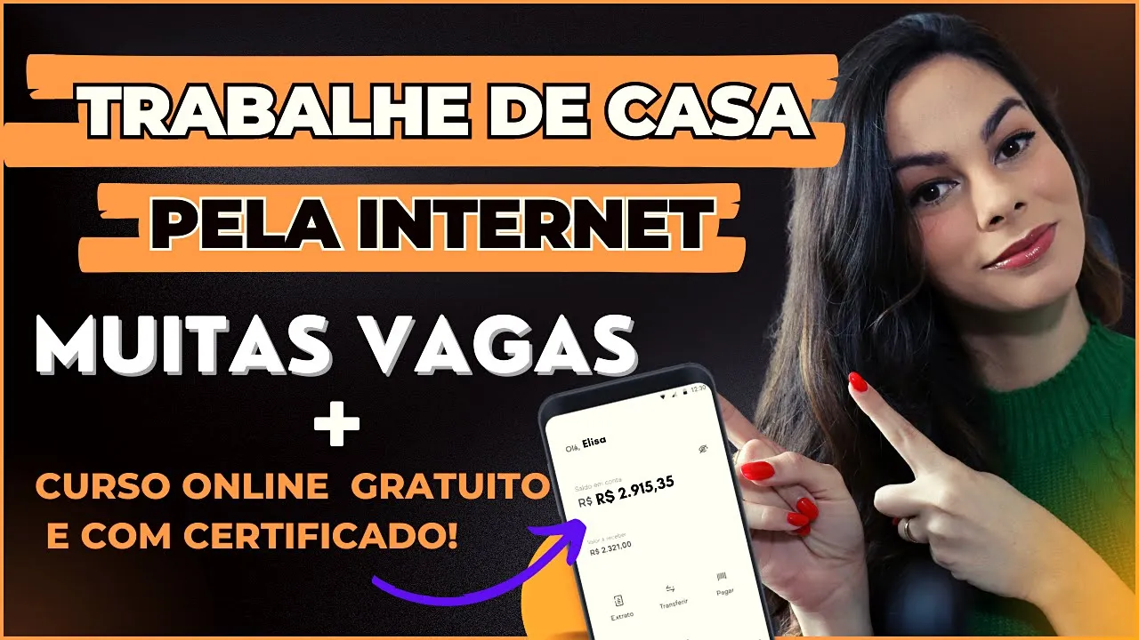 Imagem video aula elisa miranda home office atencao vagas de emprego disponiveis em home office 2023 cursos online gratuitos e certificados.webp
