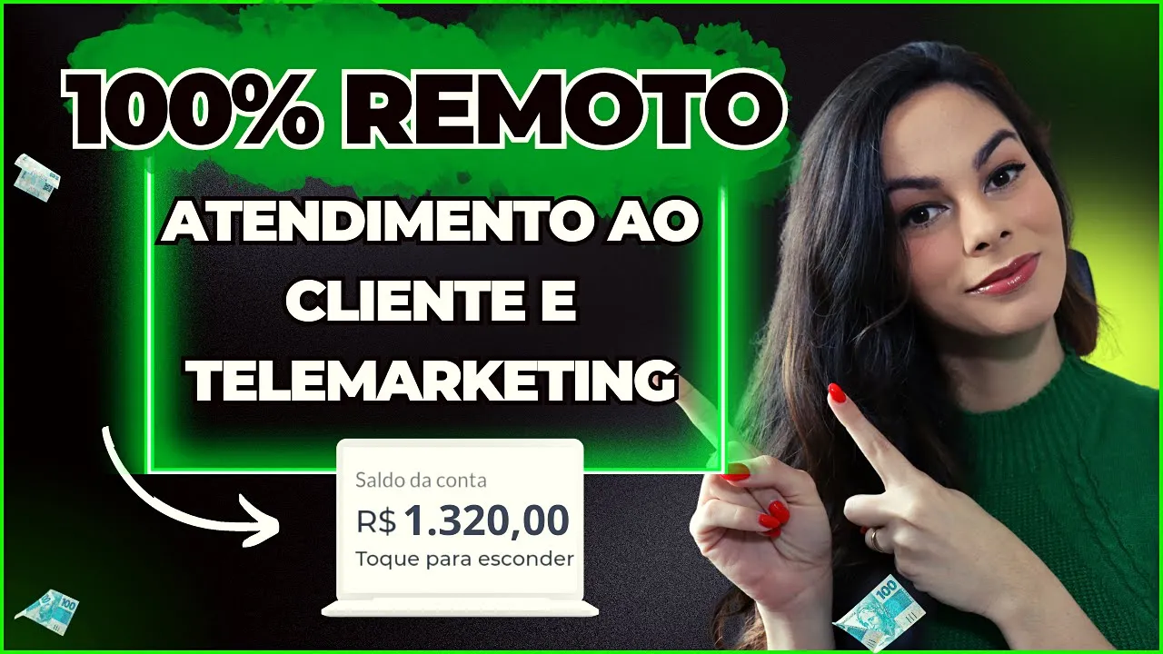 Imagem video aula elisa miranda home office contratando home office em atendimento ao cliente e telemarketing beneficios 100 remoto.webp