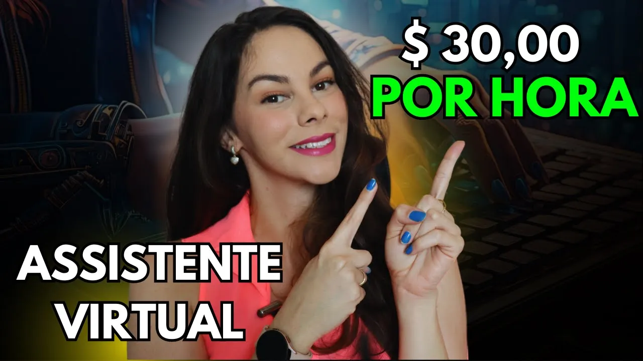 Imagem video aula elisa miranda home office ganhe 30 reais por hora para trabalhar em casa como assistente virtual.webp