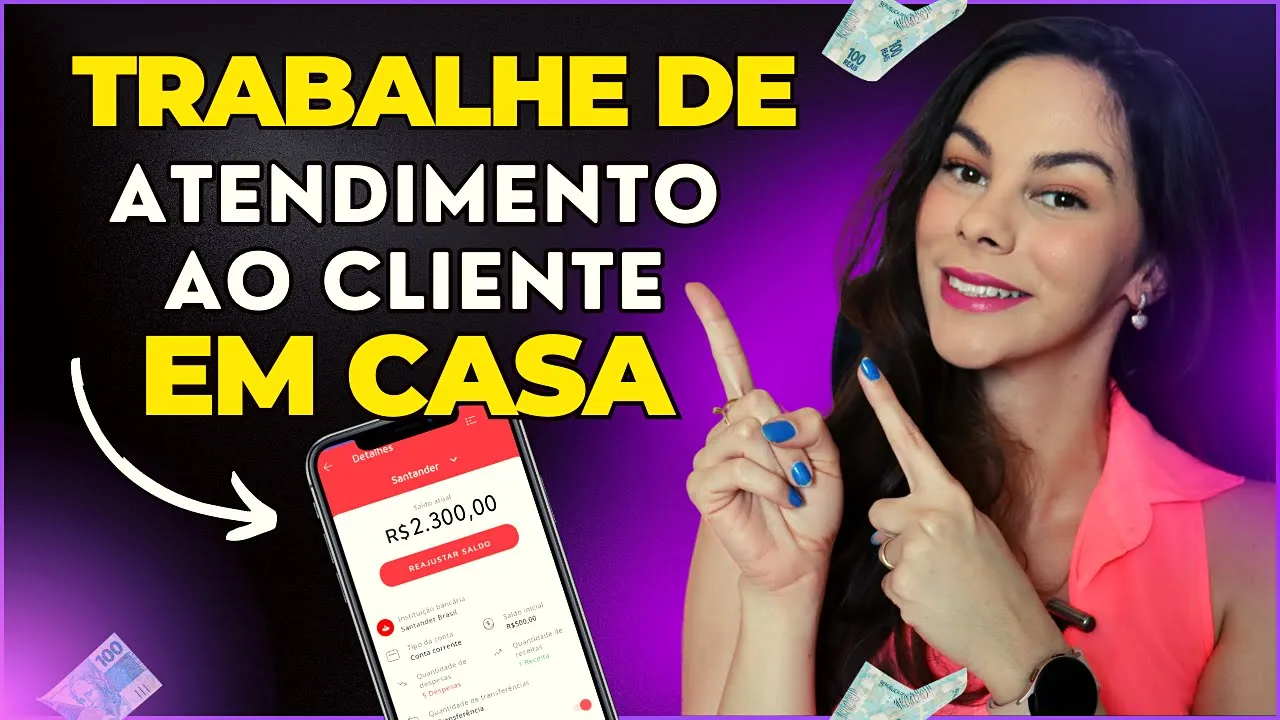 Imagem video aula elisa miranda home office salarios a partir de r 160000 por mes atendimento ao cliente home office clt 2023.webp