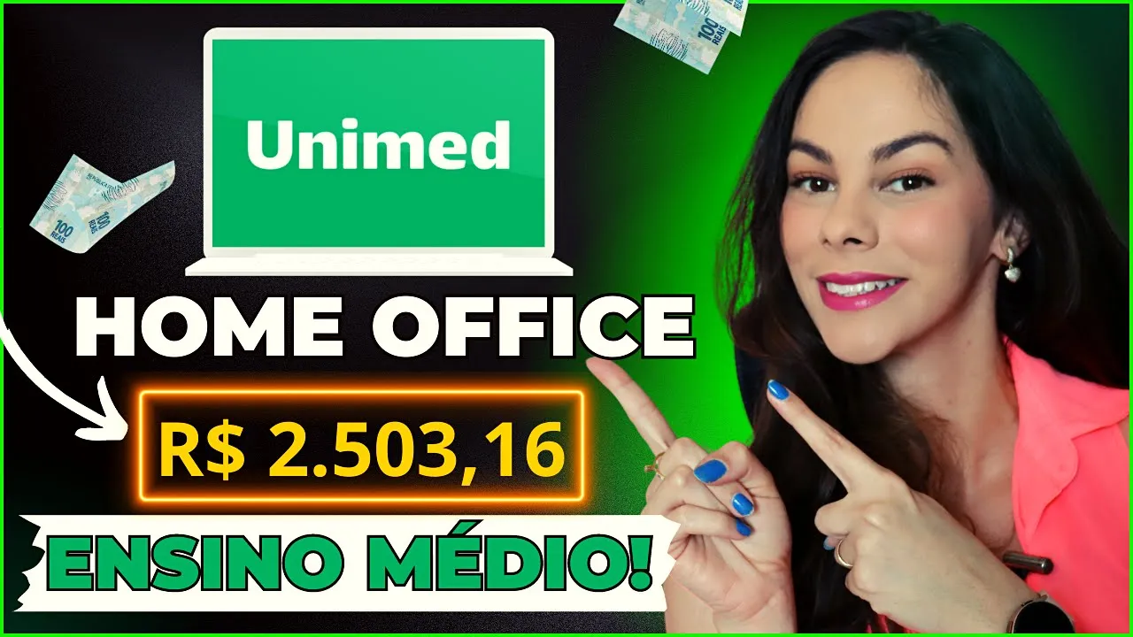 Imagem video aula elisa miranda home office unimed esta contratando em home office varias vagas para trabalhar em casa pela internet.webp