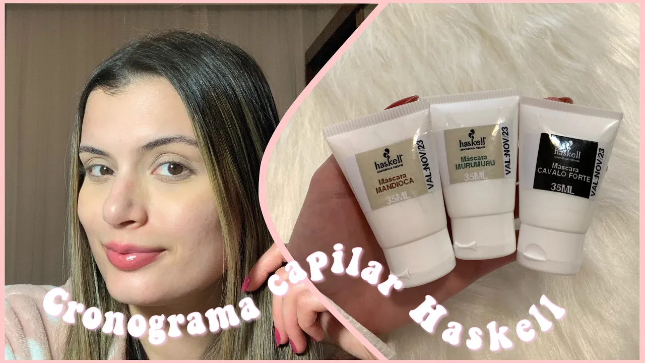 Imagem video aula paula rabelo cabelo loiro cronograma capilar acessivel com haskell paula rabelo.webp