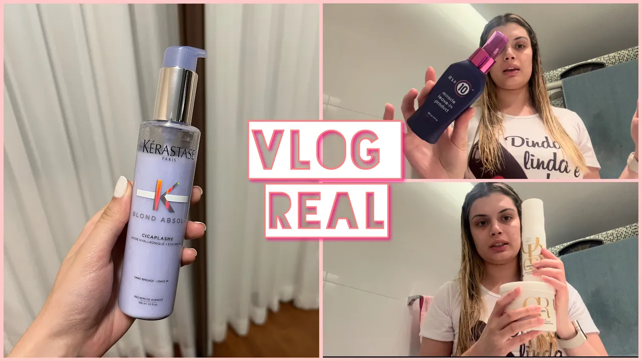 Imagem video aula paula rabelo cabelo loiro cuidados com o cabelo pos viagem paula rabelo.webp