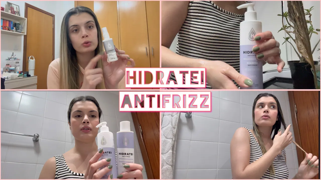 Imagem video aula paula rabelo cabelo loiro linha hidratei antifrizz paula rabelo.webp
