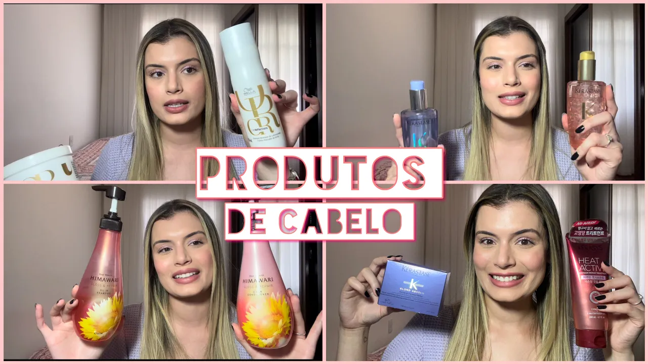Imagem video aula paula rabelo cabelo loiro todos os meus produtos de cabelo em 2023 paula rabelo.webp