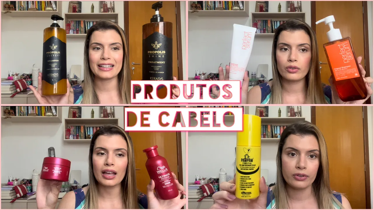 Imagem video aula paula rabelo cabelo loiro todos os meus produtos de cabelo em 2024 paula rabelo.webp