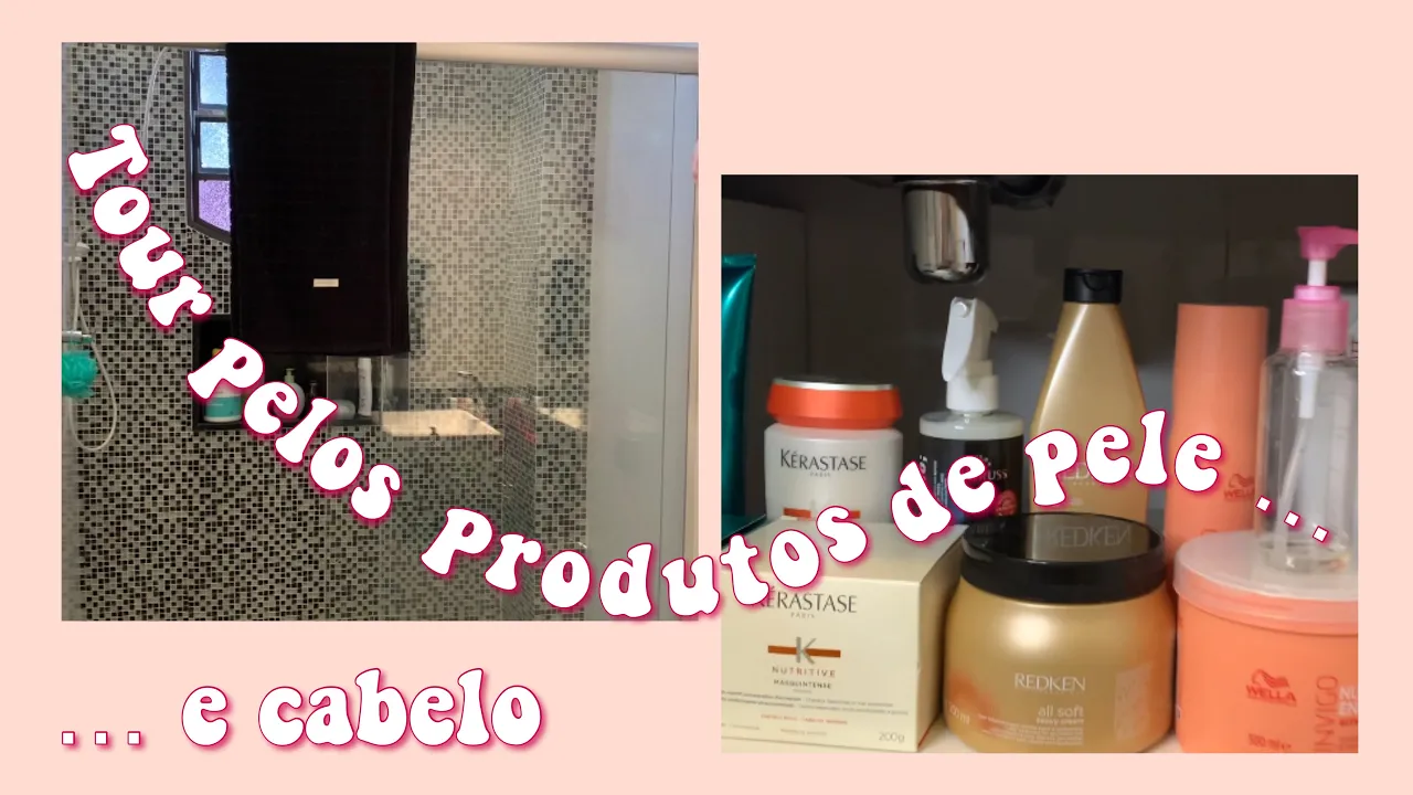 Imagem video aula paula rabelo cabelo loiro tour pelo banheiro produtos de pele e cabelo paula rabelo.webp