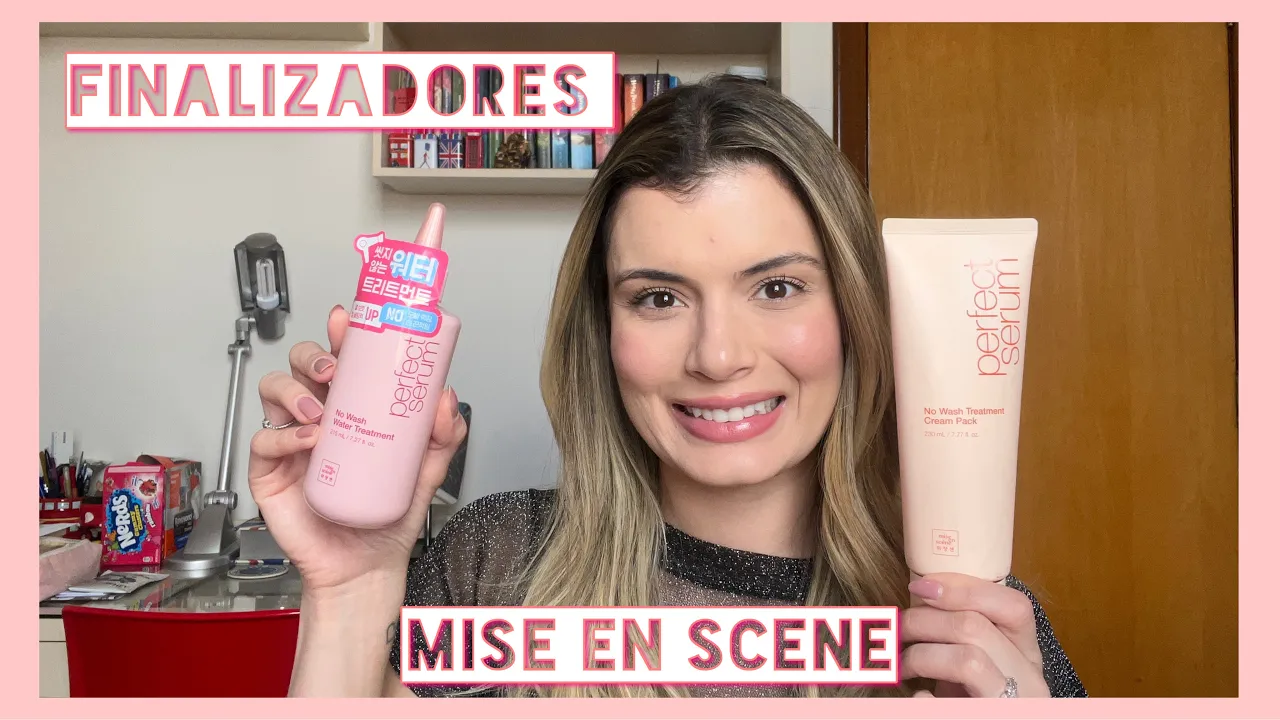 Imagem video aula paula rabelo cabelo loiro tratamentos sem enxague mise en scene paula rabelo.webp