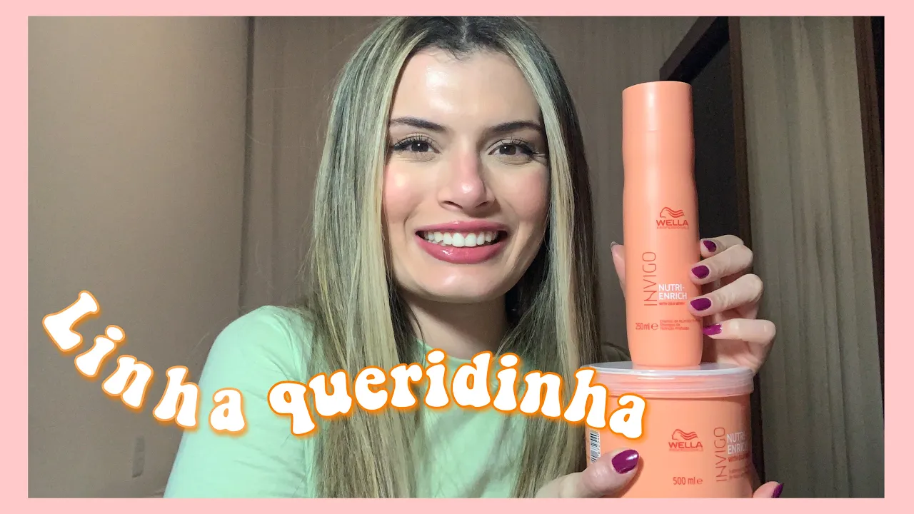 Imagem video aula paula rabelo cabelo loiro wella invigo nutri enrich paula rabelo.webp